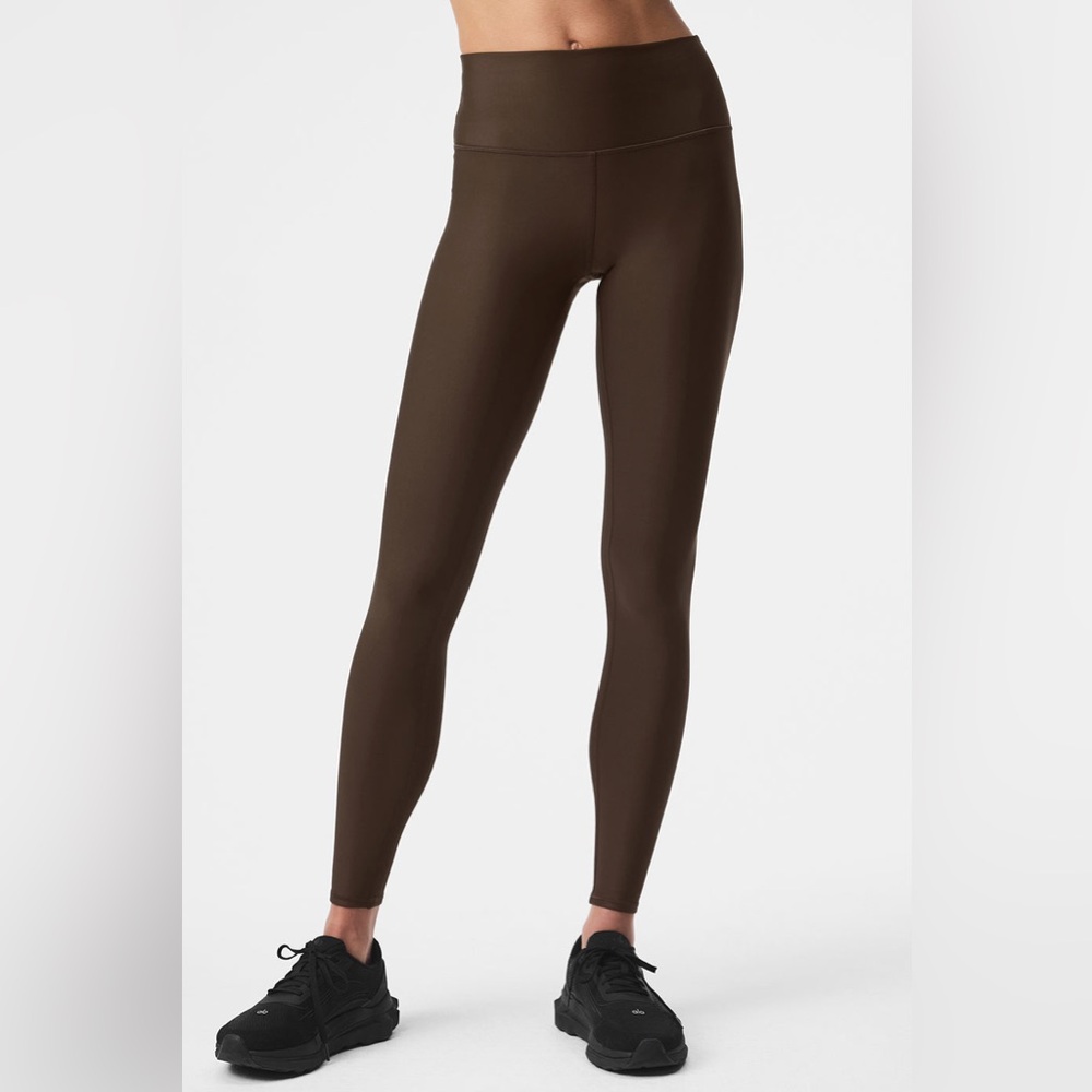 ALO 7/8 High-Waisted Airlift Legging - Espresso